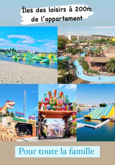Superbe Appartement 6 Personnes Avec Piscine Secteur Richelieu, A 400M De La Plage Et A 650M Du Centre Port Agde Εξωτερικό φωτογραφία