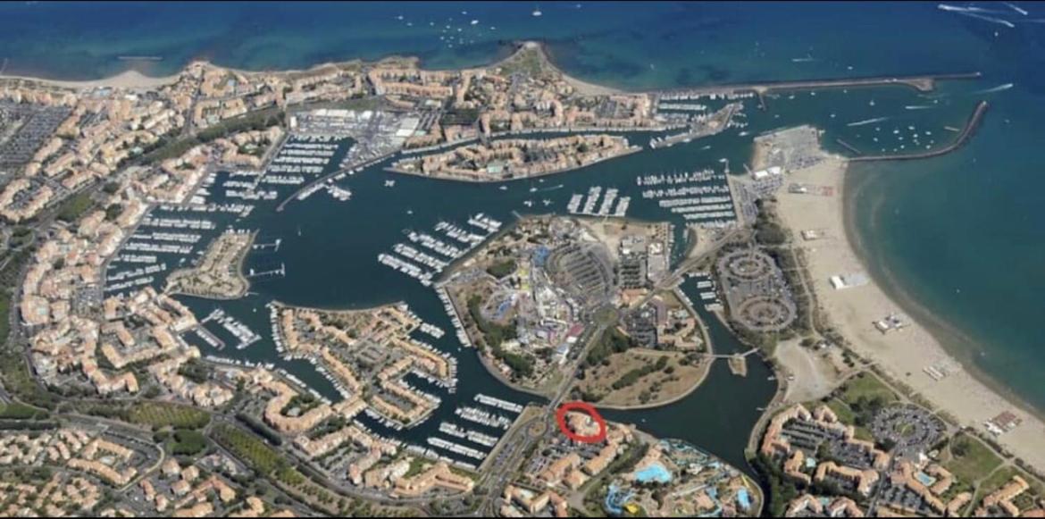 Superbe Appartement 6 Personnes Avec Piscine Secteur Richelieu, A 400M De La Plage Et A 650M Du Centre Port Agde Εξωτερικό φωτογραφία